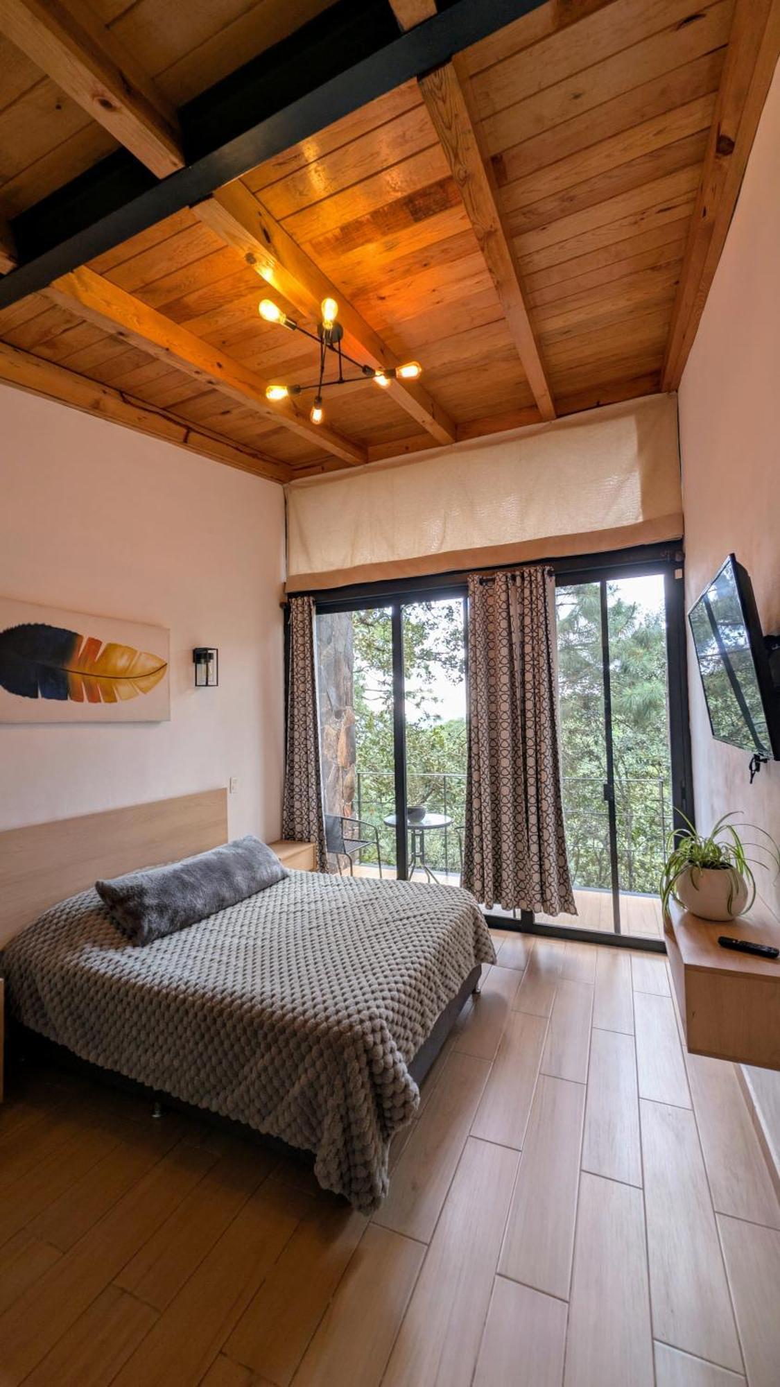 Cabana La Finca Mazamitla Eksteriør bilde